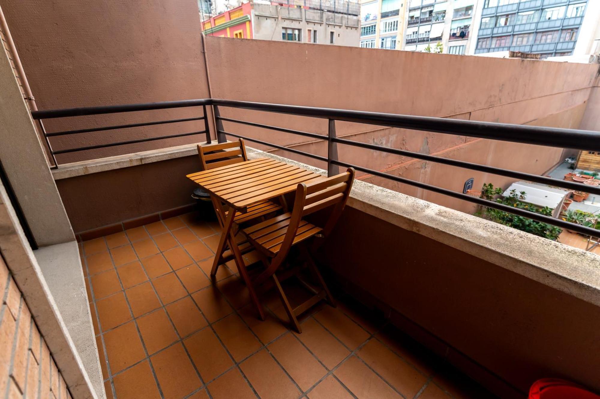 Comfy Downtown + Private Terrace Lägenhet Barcelona Exteriör bild